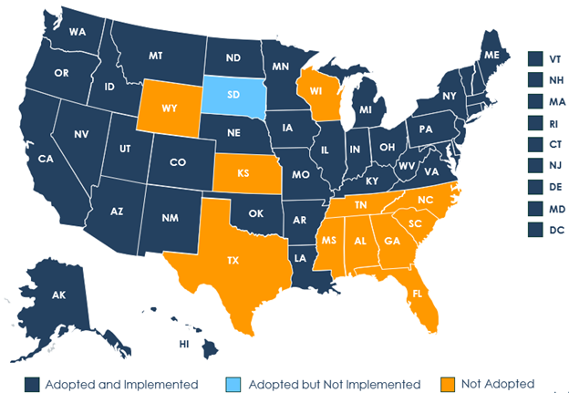 Medicaid Expansion Map